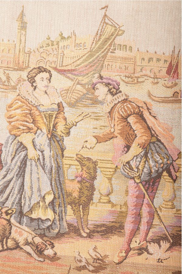 French Needlepoint Tapestry - Promenade