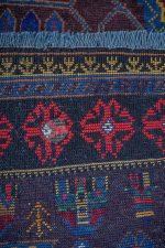 Tribal Balouch Prayer Rug - Floral Vase