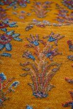 Safavid Runner - Flower Motif