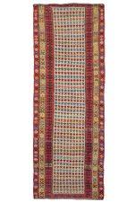 Antique Azerbaijan Runner - Fertility