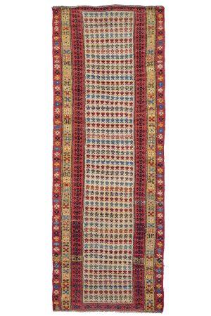 Antique Azerbaijan Runner - Fertility