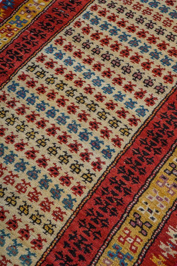 Antique Azerbaijan Runner - Fertility