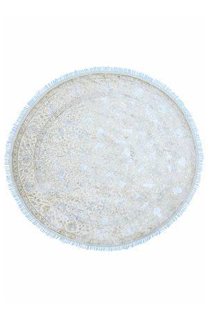 Hadji Jalili Silk and Wool Collection - Silver Montana