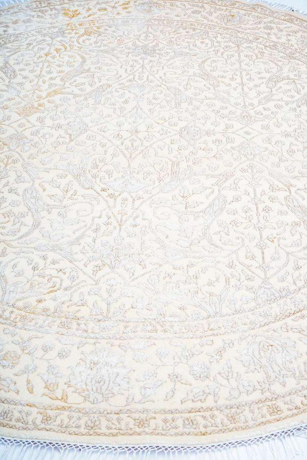 Hadji Jalili Silk and Wool Collection - Silver Montana
